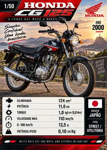 Carta Honda CG 125